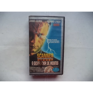 Fita Vhs Scanner Cop O Destruidor de Mentes Original Legendado Daniel Quinn Richard Lynch