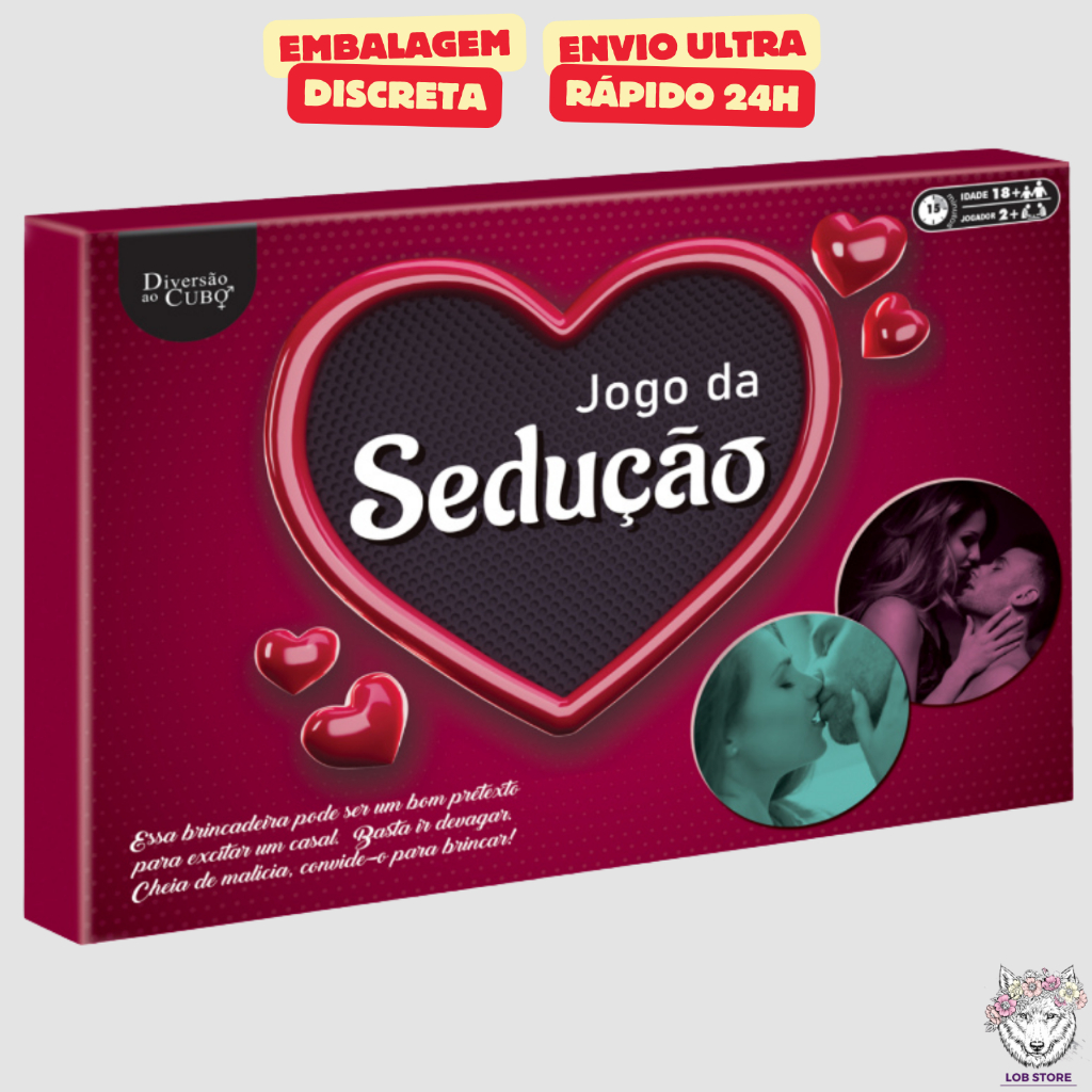 Jogo Da Sedução Tabuleiro Diversão Jogo de Casal - Erótico Sex Shop |  Shopee Brasil