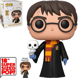 FUNKO POP HARRY POTTER - HARRY WITH HEDWIG (SUPER SIZED 18")
