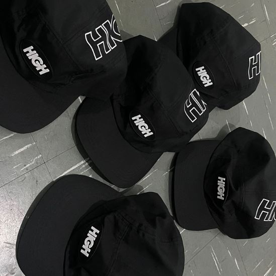 Bone 6 Panel Black Duo HC H!gh
