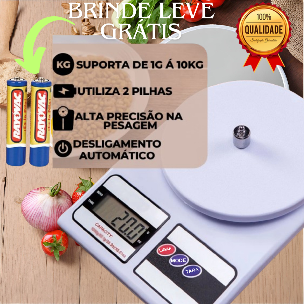 Balança digital Precisão de cozinha 1g A 10kg, Belakaza, Promoção ...