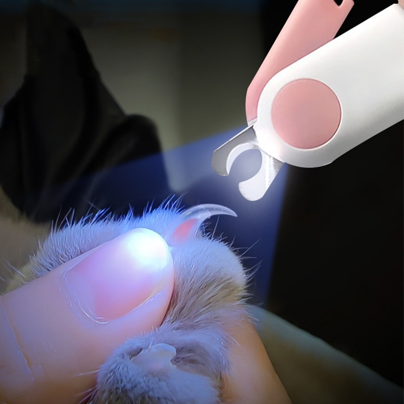 Cortador De Unha Gato Com Led Profissional Cachorro Aparador Pet ...