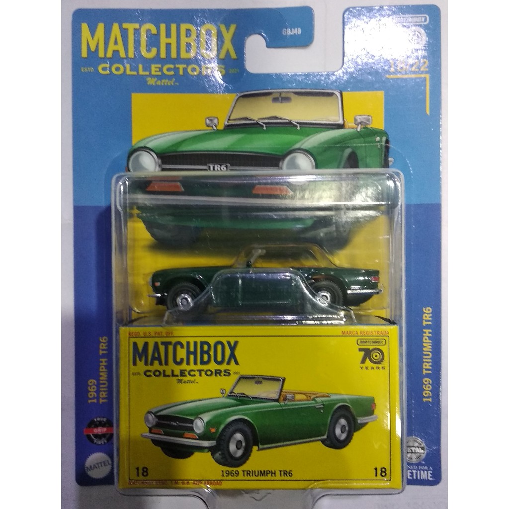 Matchbox Collectors 1969 Triumph Tr6 | Shopee Brasil