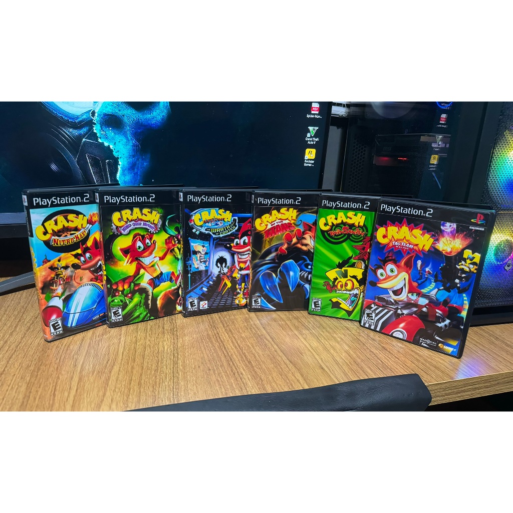 Coleção Crash para PS2