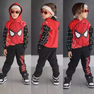 Conjunto Frio, Inverno Moletinho, Otimo material moletom, Homem Aranha