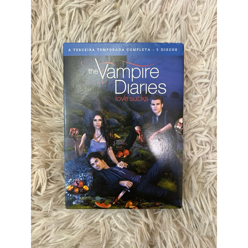 Box The Vampire Diaries - 3a temporada (Diários de um vampiro) | Shopee ...