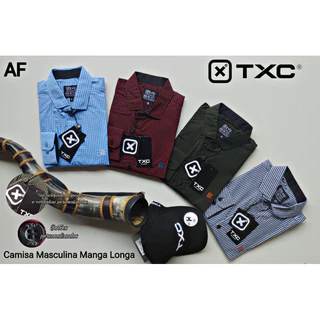 Camisa Manga Longa Masculina Linha Txc