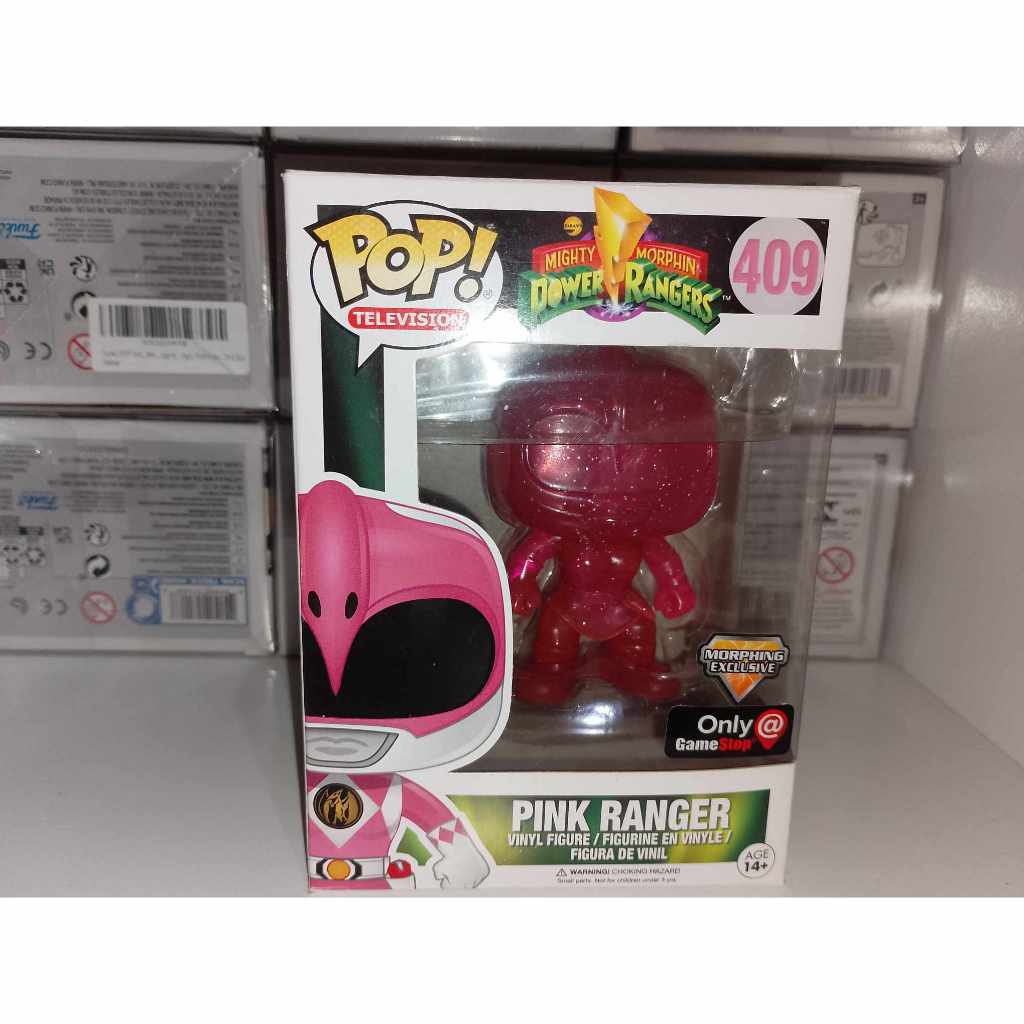 Funko pop power rangers Pink Ranger Morph Exclusive Vaulted | Shopee Brasil
