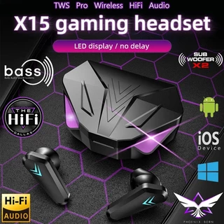 Fone Gamer Bluetooth Tws Wireless Aprova De Respingos Dágua K-32