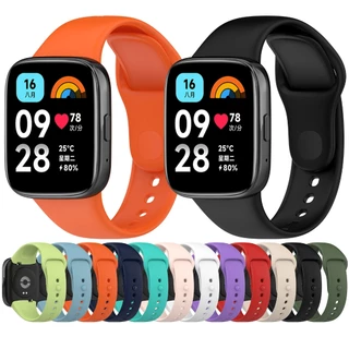 Pulseira para Xiaomi Redmi 3 Active e Redmi watch 3 Youth Silicone mesmo modelo oficial