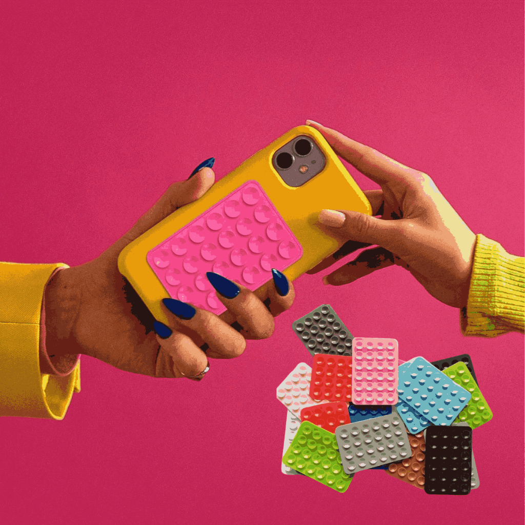 Ventose Per Telefono 4 Pezzi - Supporto Silicone Per Selfie E