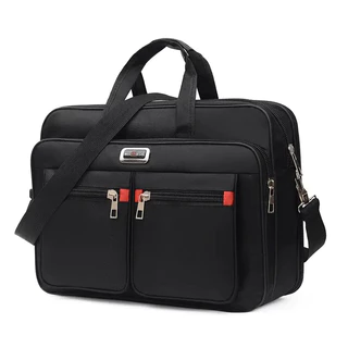 Bolsa Pasta Notebook Grande Nylon Masculino Maleta Executiva BS052