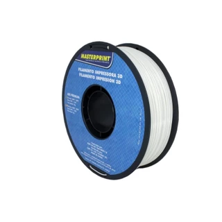 Filamento ABS Premium 1Kg - Branco- Masterprint