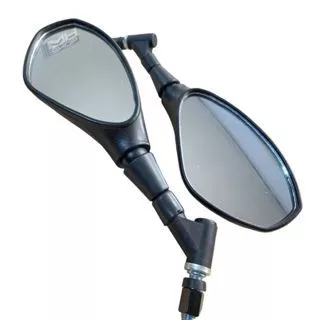 1x Par Retrovisor f800 Modelo Giro 360° Haste Curta Rosca Honda em Oferta na Shopee