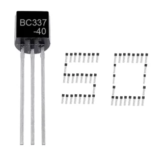 50x Transistor Amplificador Npn Bc337 Bc337-40 Maior Ganho