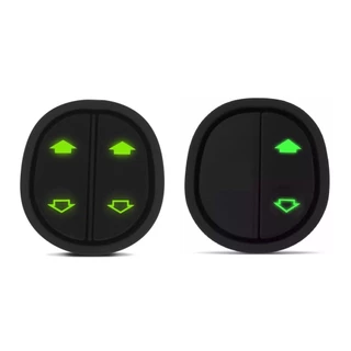 Botão Simples direito ou Duplo esquerdo Interruptor Vidro Eletrico Ford Ka Fiesta Street Courier