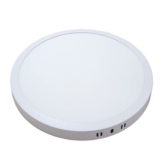 2 Plafon Sobrepor Redondo 24w painel luminaria 6500k branco frio