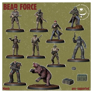 Miniaturas Fallout Wasteland Warfare NCR Vermilion Miniatures