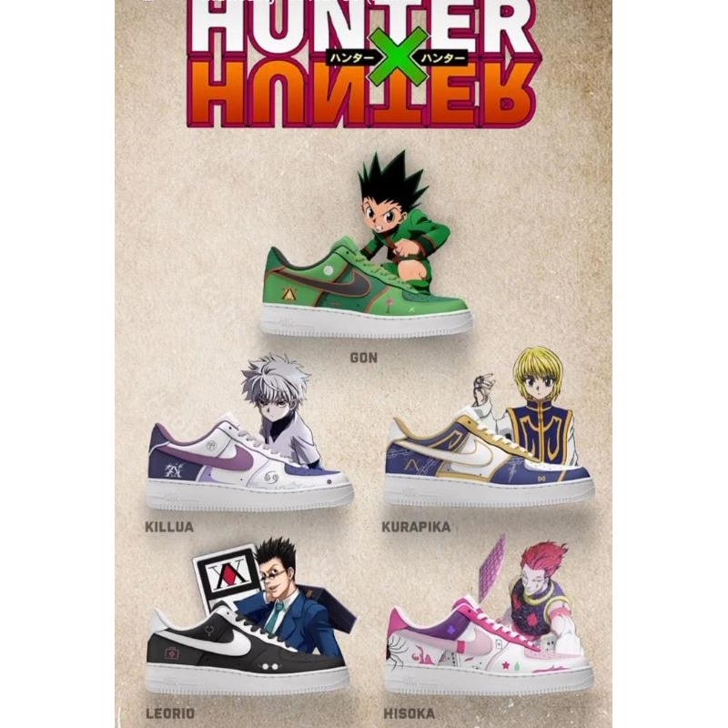 Tênis de anime do Hunter x Hunter//kilua