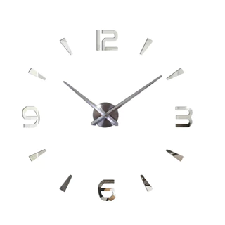 Relógio Decorativo Parede Adesivo Grande 3d Diy Clock