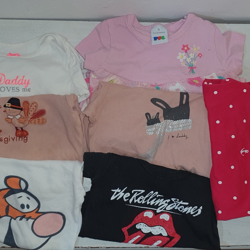 LOTE BODY INFANTIL MENINA TAMANHOS, marcas E MODELOS DIFERENTES