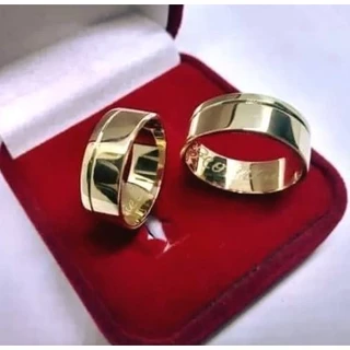 Par Aliança Moeda Antiga NOME gravado Aliança de Casamento Reta 6mm garantia noivado casamento