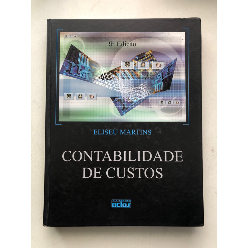 Contabilidade de Custos: Eliseu Martins: 9ª edição | Shopee Brasil