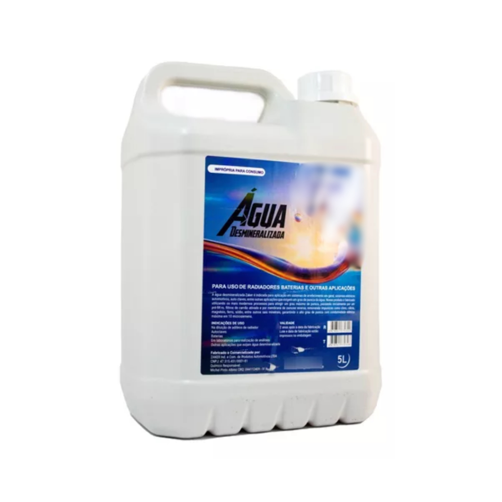 Agua Desmineralizada 5 Litros Para Radiadores