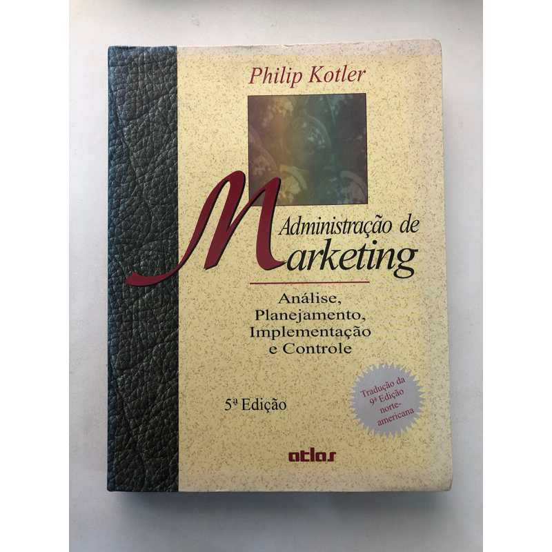 Administração de Marketing: Philip Kotler: 5ª edição | Shopee Brasil