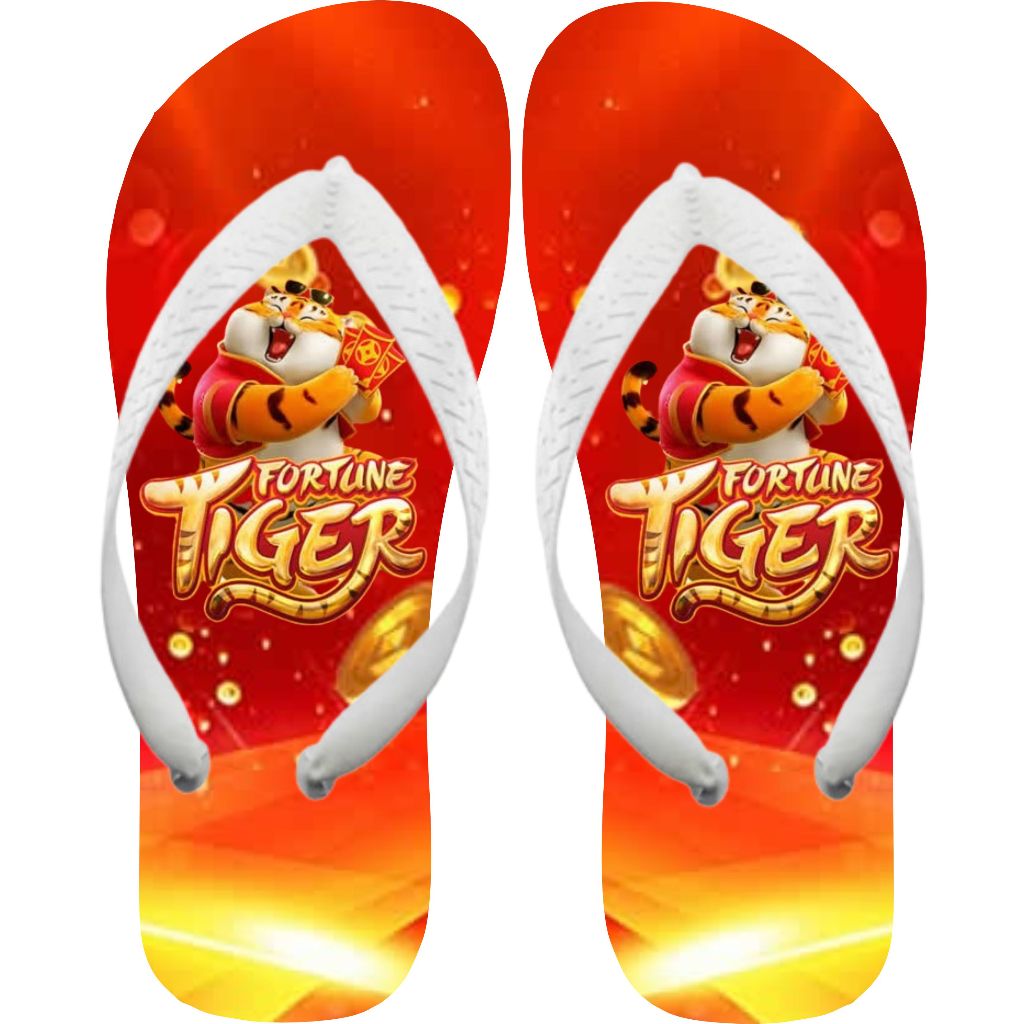 Chinelo Personalizado Tiger Tigrinho Presente lembrancinha promoção ...