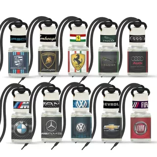 Kit 10 Cheirinho de Carro Aromatizante Automotivo Personalizado Revenda Coleções