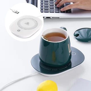Base de Aquecimento, Temperatura Constante para Caneca e Xicara - Termostatico elétrico e portátil USB