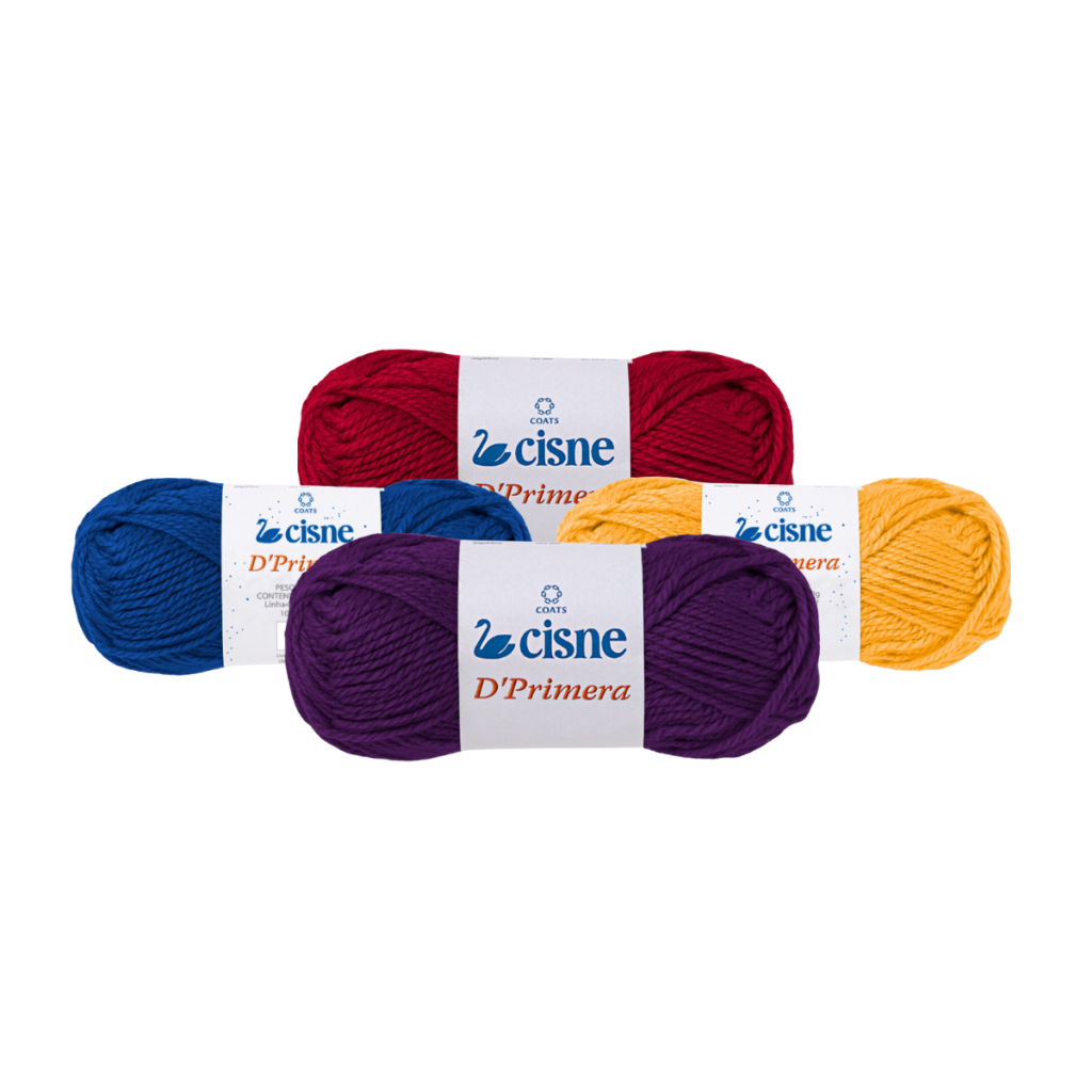 1 Lã/fio Cisne D'primera Coats Corrente Tricô/crochê