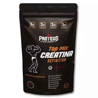 Creatina Proteus - Monohidratada Integral + Dosador - Refil 300g