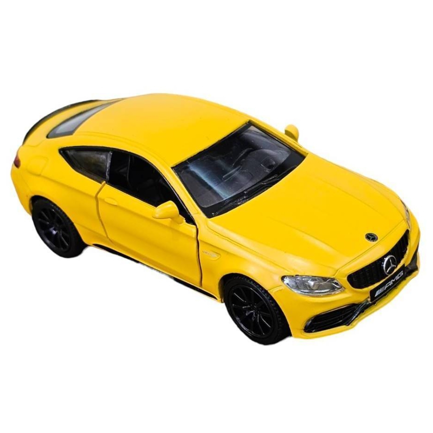 Miniatura Mercedes AMG Gt S 2018 em metal - abre as portas