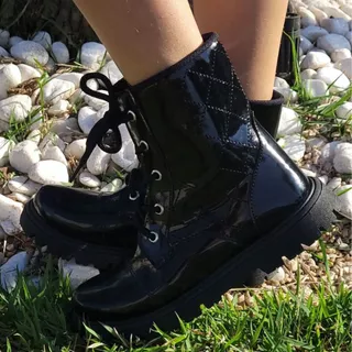 Coturno Infantil Feminina Bota Menina Juvenil Botina Criança Lançamento Presente Moda Blogueirinha