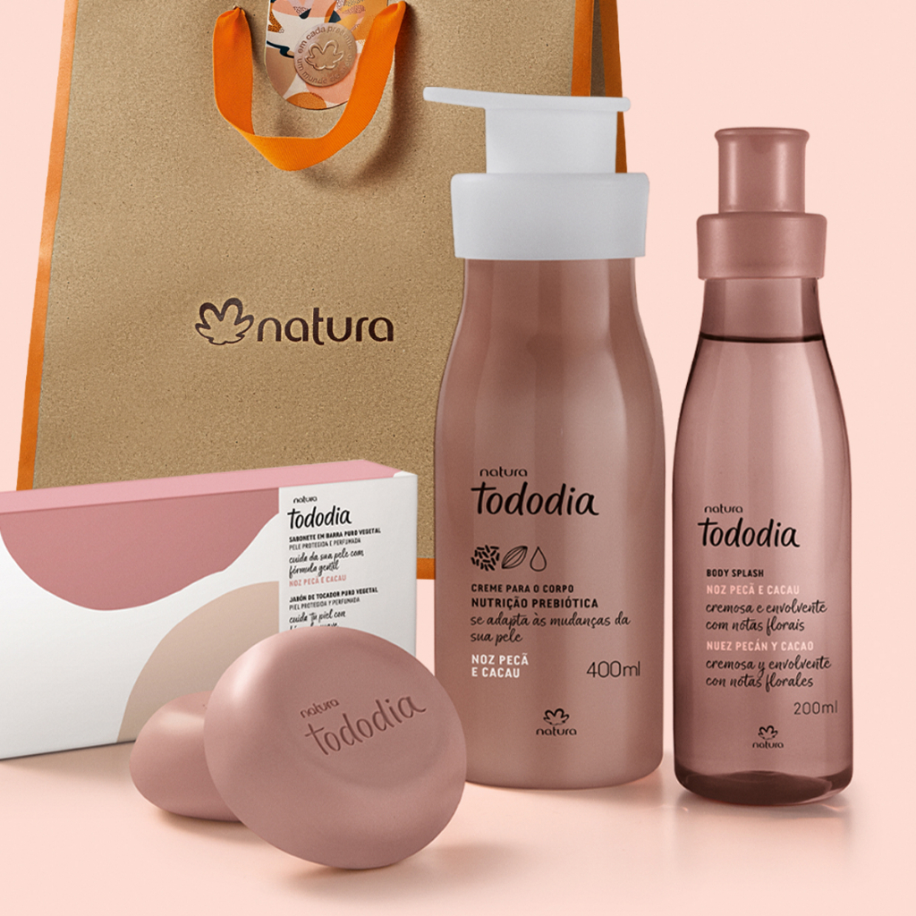 kit Presente Natura Tododia Noz Pecã e Cacau (ORIGINAL E LACRADO ...