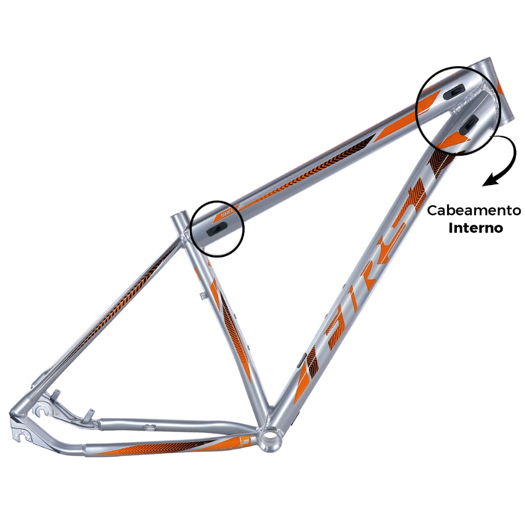 Quadro Bike Aro 29 Alúminio First Shelby Gold