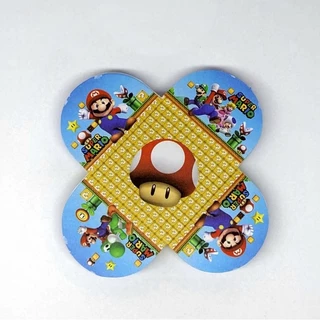 Porta Forminha para Doces Festa Super Mário c/ 50 Unidades