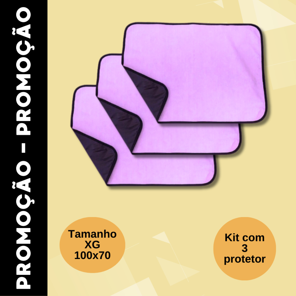 Colchão Geriátrico Absorvente Lavável 100 X 70 Prático