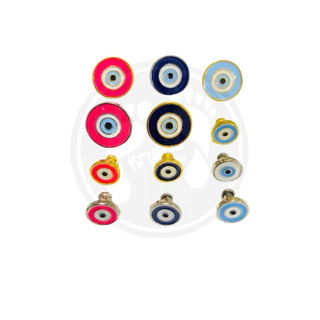 Pins de Olho Grego para Chinelos (PAR)