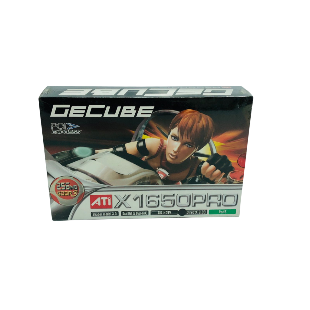 Placa De Vídeo Ge Cube Radeon Ati X1650pro 256mb