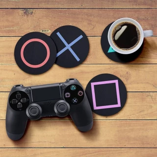 Jogo de Porta Copos 4 Peças Gamer Geek Yaay!
