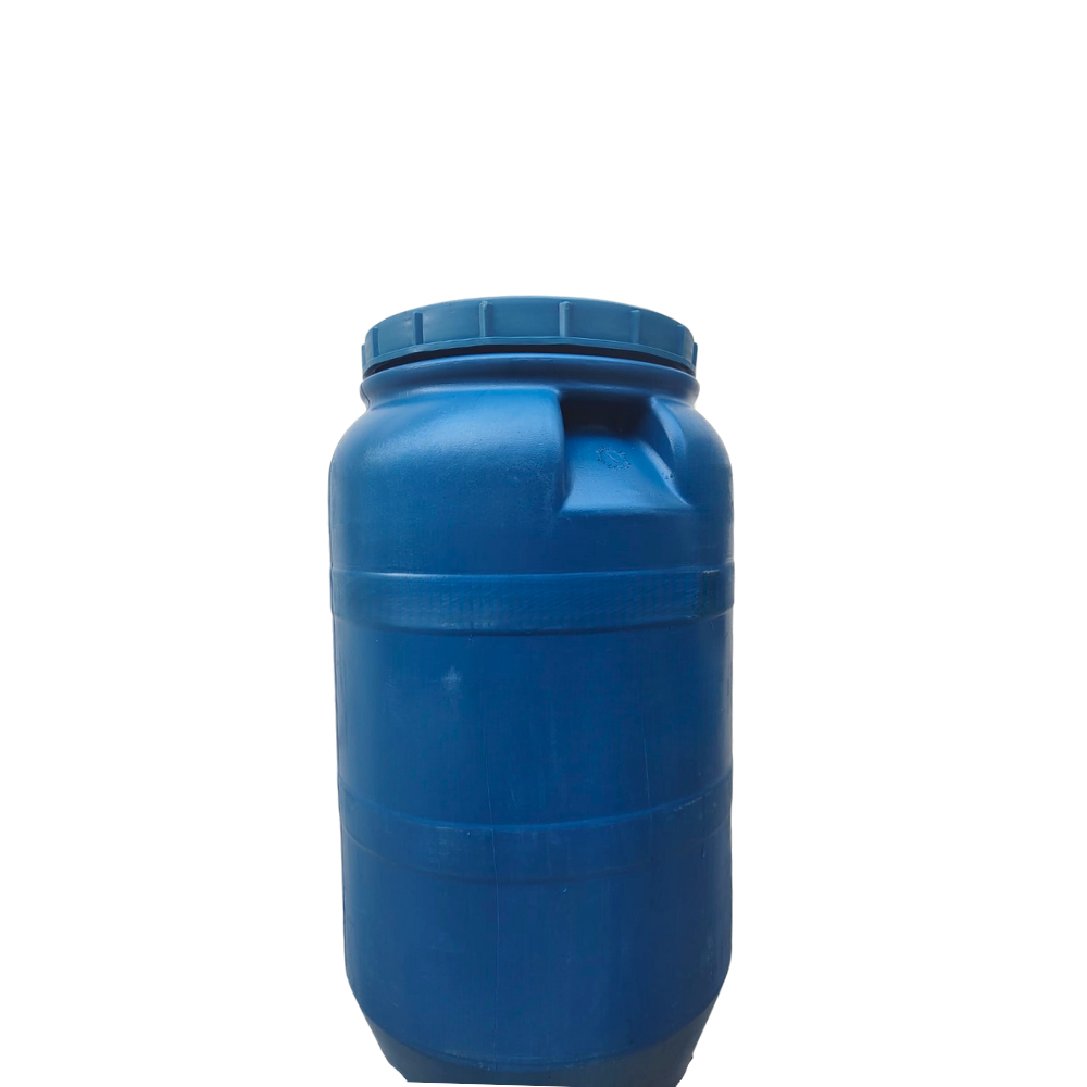 Bombona Tambor Baril Tonel Galão 80 litros Reservatório com Tampa Água Óleo Ração Alimentos.