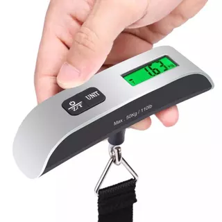 Balança Digital de Gancho para Mala de Viagem 50Kg