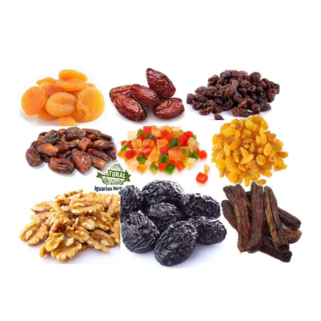 Frutas Secas Damasco, Ameixa, Tamara, Uva passa, Banana passa, Frutas ...
