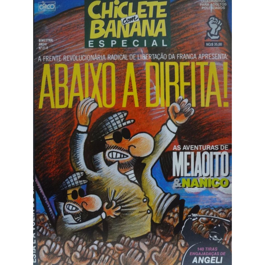 Gibi Chiclete Com Banana Especial Nº 21 A Ano 04 Abaixo a Direita Aventuras de Meia Oito e Nanico