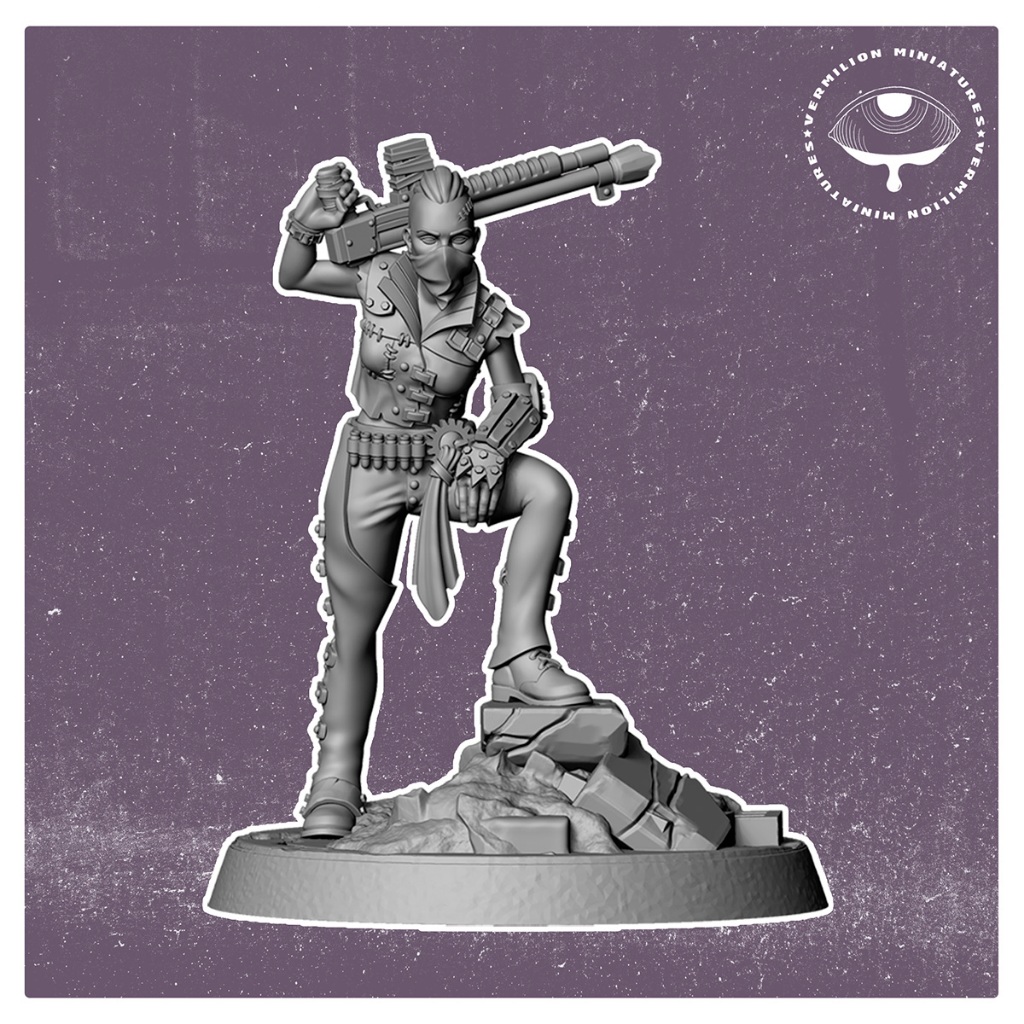 Miniaturas Fallout Wasteland Warfare Slave Traders Vermilion