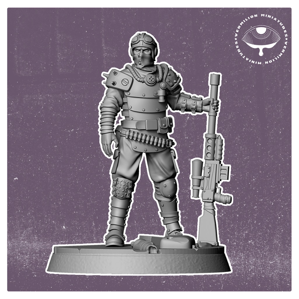 Miniaturas Fallout Wasteland Warfare Slave Traders Vermilion