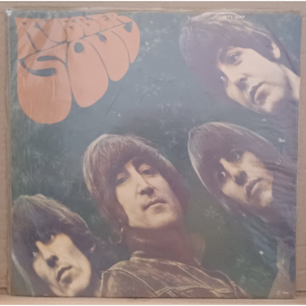 LP Disco De Vinil The Beatles - Rubber Soul - Mono 1966 ( Selo C/ Escritas  ) LP Muito Bom Capa Sandwich Muito Boa Ler Descrição